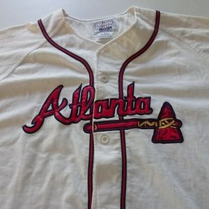Vintage Starter Atlanta Braves Home Jersey.